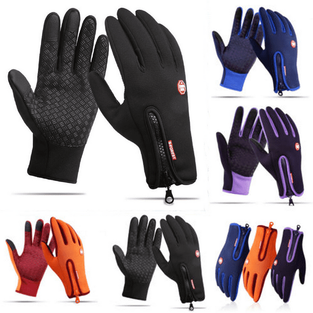 Winter Warm Windproof Waterproof Anti-slip Thermal Touch Screen Gloves Xmas Gift